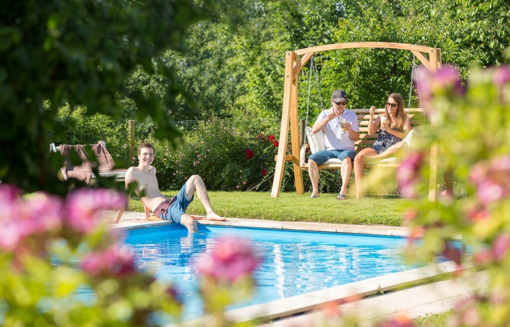 Hof Hoher Garten im Sommer