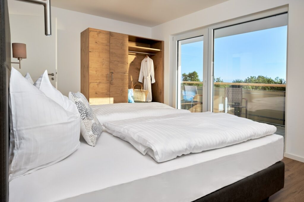 Hoher Landsuite - Schlafzimmer mit Aussicht