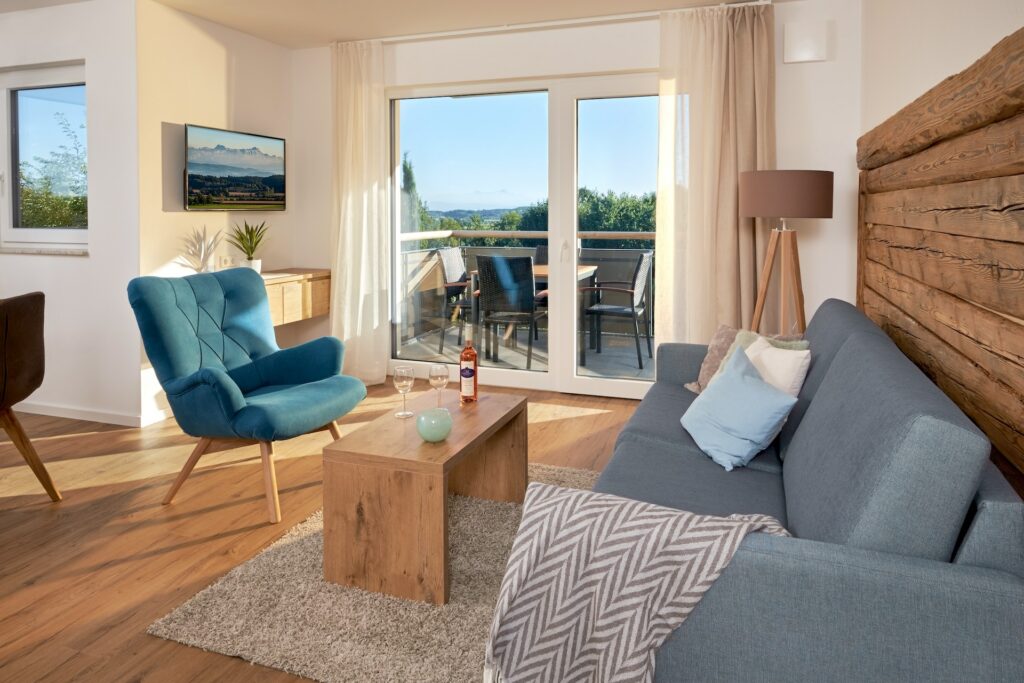 Hoher Landsuite - Wohnbereich mit Zugang zum Balkon